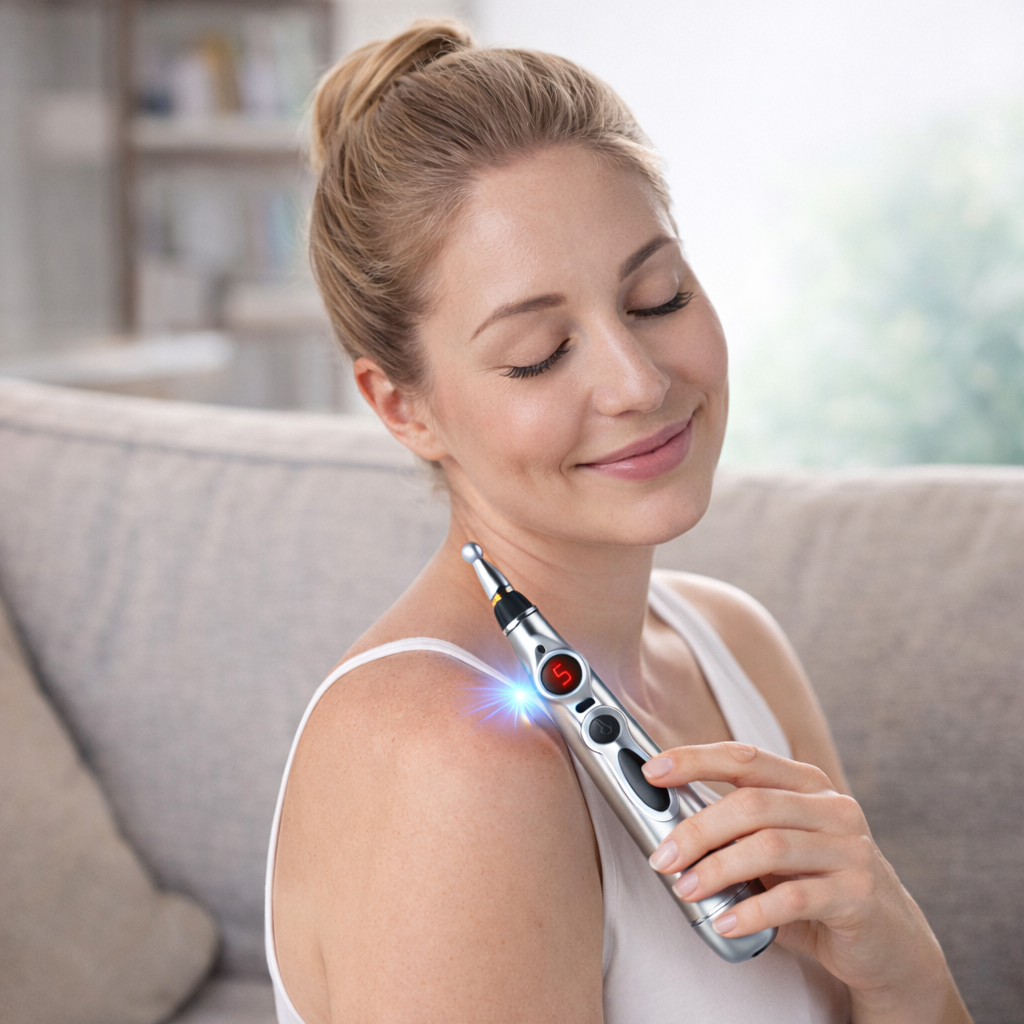 AcuRelief Elektrikli Akupunktur Masaj Kalemi