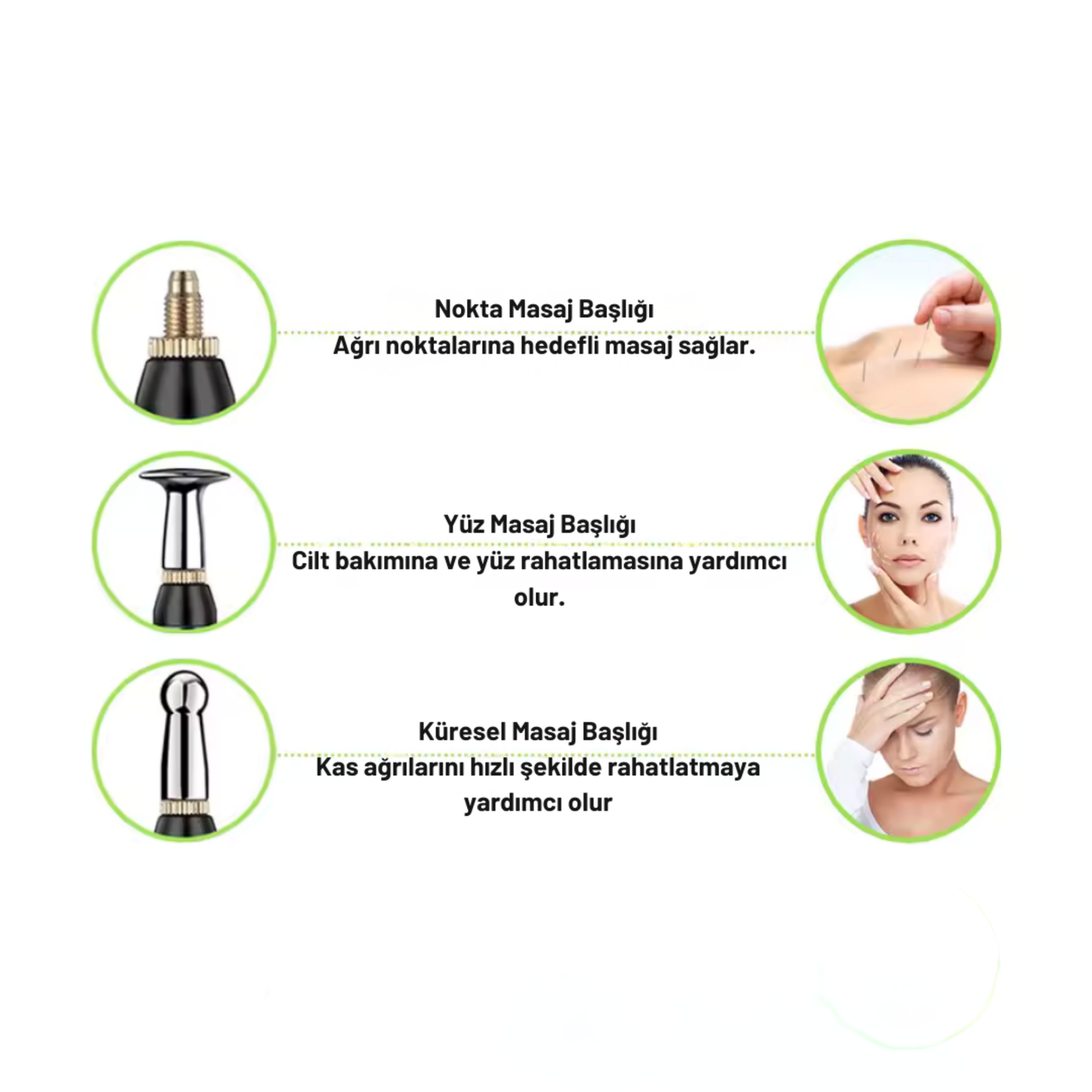 AcuRelief Elektrikli Akupunktur Masaj Kalemi